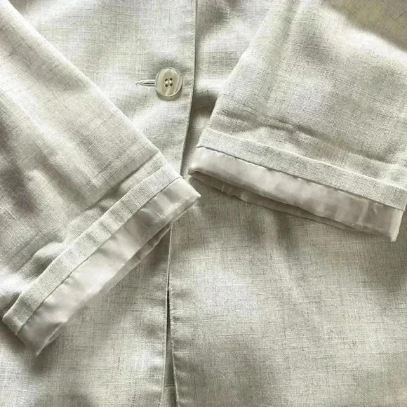 Vintage Sag Harbor Linen Blazer & Pants 18 - Picture 7 of 7